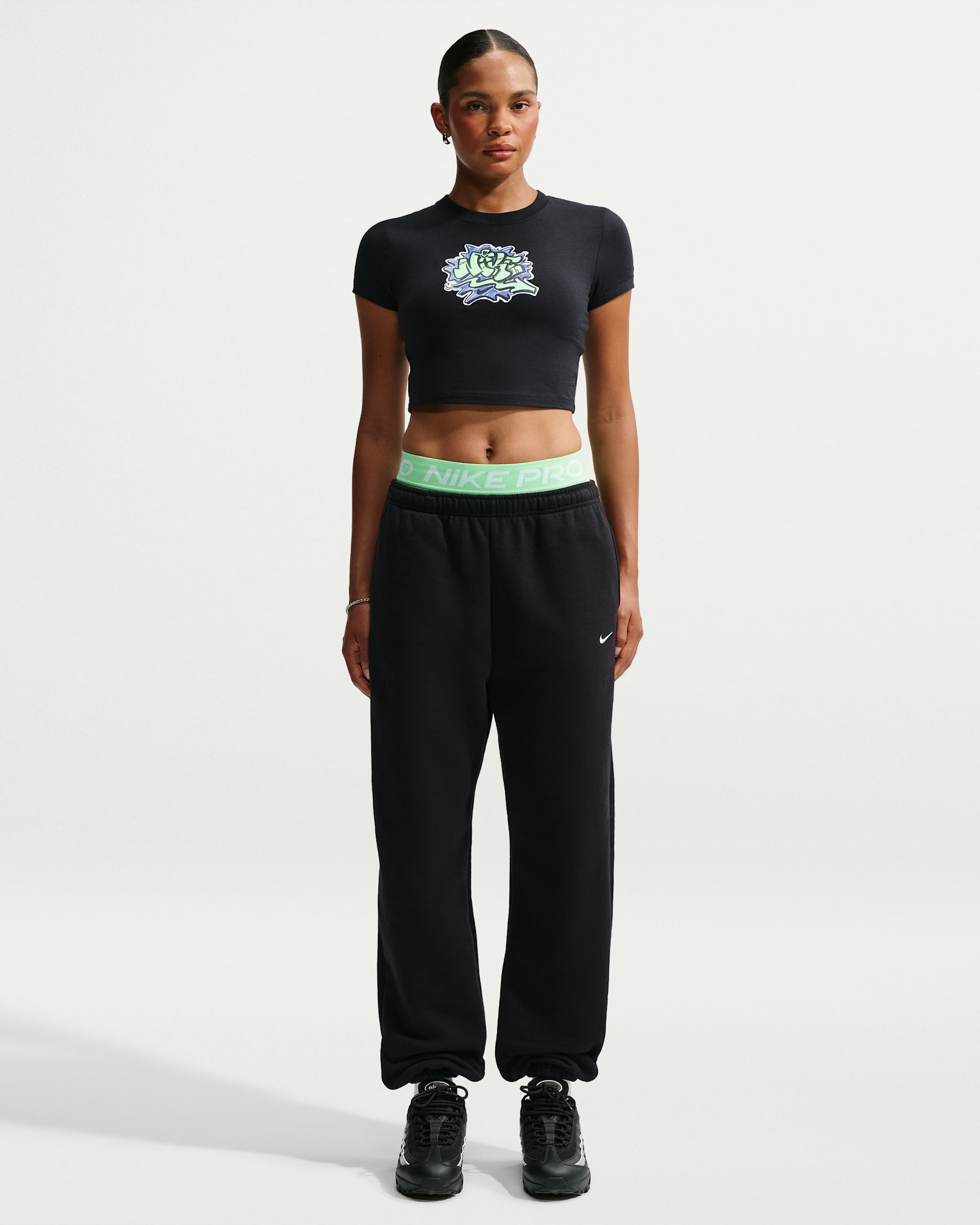 Nike Studio Fleece Medium Weight Women's High-Rise Oversized